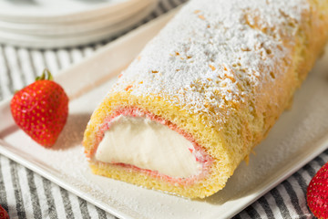 Homemade Frozen Artic Roll Cake © Brent Hofacker