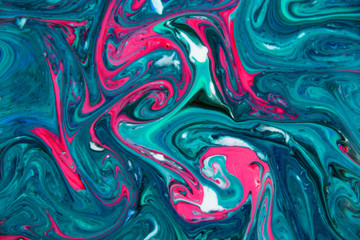 Ebru style background with different patterns in high quality