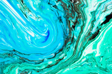 Ebru style background with different patterns in high quality