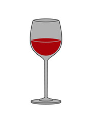 Wein Glas Design Cool betrunken betrinken anstoßen