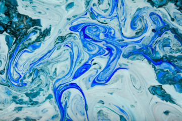 Ebru style background with different patterns in high quality