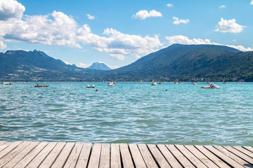 Lac d'Annecy en été