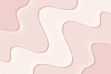 Abstract curved wave with blur effect for your design. Illustration with curves lines. Wavy paper cut background. Blur.