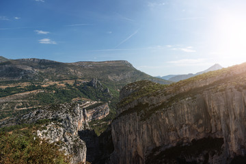 Fototapeta na wymiar Verdon Canyon in Provence, France
