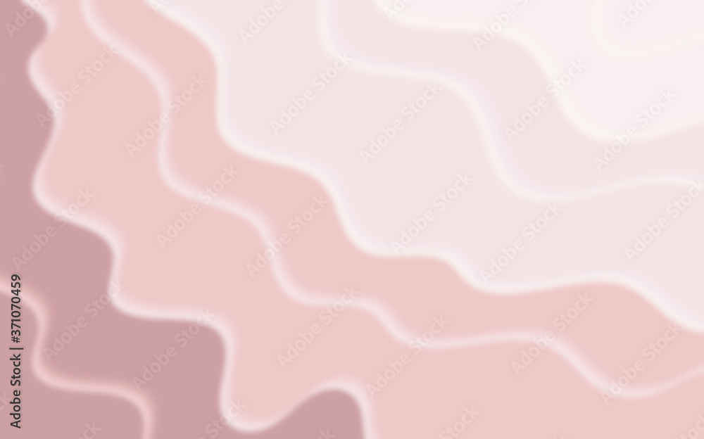 Poster abstract curved wave with blur effect for your design. illustration with curves lines. wavy paper cu