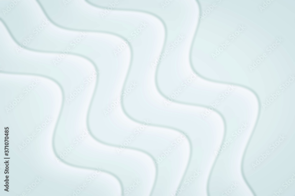 Poster abstract curved wave with blur effect for your design. illustration with curves lines. wavy paper cu