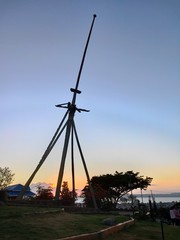 the flagpole of the Sultanate of Buton