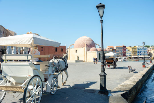 Chania Hafen auf Kreta