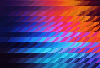 Light Blue, Red vector backdrop with memphis shapes.