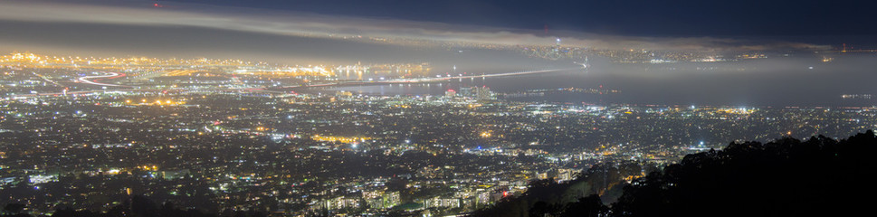 San Francisco Skyline in the Evening