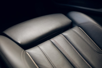 Obraz premium Modern car leather seats sport style