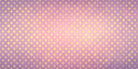 lilac-gray-pink background with yellow polka dots. cute background for greeting cards, invitations, banners and brochures. Delicate pastel colors, very cute and delicate texture