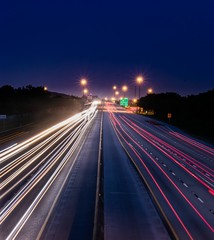 highway at night
