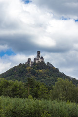 Obraz premium Panoramic view of Bezdez castle