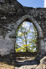 Obraz premium Entrance gate to the Bezdez castle
