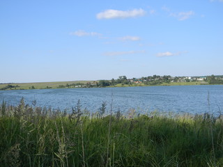 lake in the summer