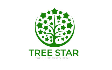 Illustration graphic vector of Leaf Tree growth logo design template