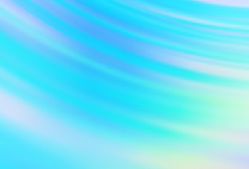 Light Blue, Green vector abstract blurred layout.
