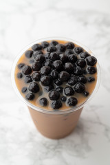 tapioca milk tea, bubble tea, boba tea