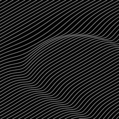 MINIMAL DISTORTED AND WARPED LINES