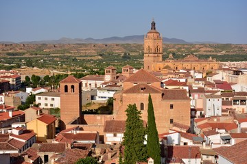 Fototapeta na wymiar Vistas de la ciudad de Guadix, Granada, España