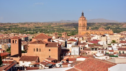 Fototapeta premium Vistas de la ciudad de Guadix, Granada, España