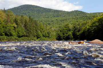 La rivière Montmorency à Québec