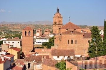 Vistas de la ciudad de Guadix, Granada, Espa&ntilde;a