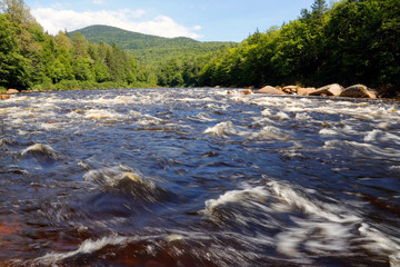 La rivière Montmorency à Québec