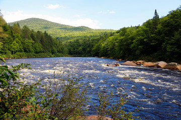 La rivière Montmorency à Québec