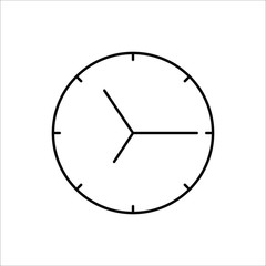 Time and clock vector icon collection.