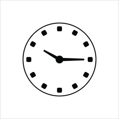 Time and clock vector icon collection.