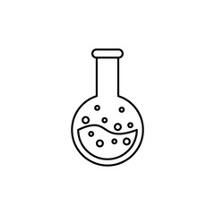 Chemical Flask outline icon