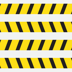 Black and yellow line striped. vector illustration