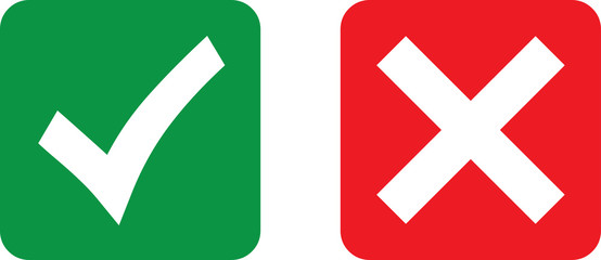 Yes or No symbol Vector