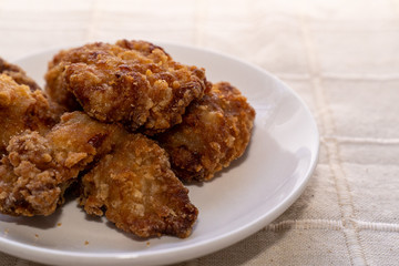 自宅で作った唐揚げ