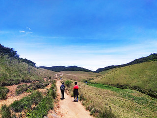 Obraz premium hiking in the mountains