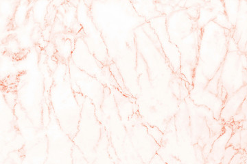 Rose gold marble texture background with high resolution in seamless pattern for design art work and interior or exterior.