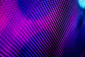 Obraz premium CloseUp LED blurred screen. LED soft focus background. abstract background ideal for design.