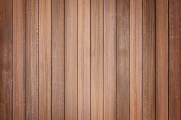 Dark brown wood texture background, Wood planks.