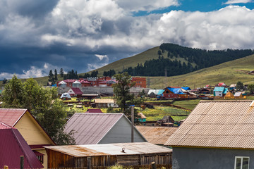 The Village Ulagan. Altai republic