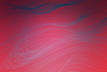 Fototapeta premium Light Pink vector blurred pattern.
