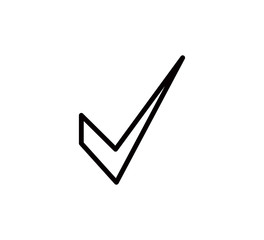 Checklist icon vector logo design template