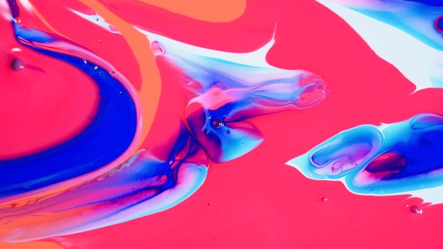 

4K footage, Abstract color moving background, Surface Macro.,