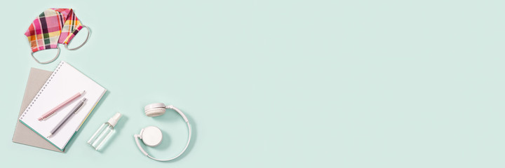 Office supplies and personal protective equipments.