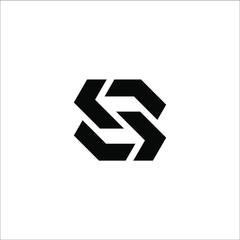 logo design letter s abstract