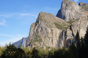 Rainbow Bridalveil Fall, Yosemite National Park, California