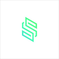 logo design letter s abstract