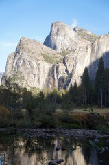 Rainbow Bridalveil Fall, Yosemite National Park, California