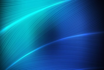 Dark Blue, Green vector background with wry lines.